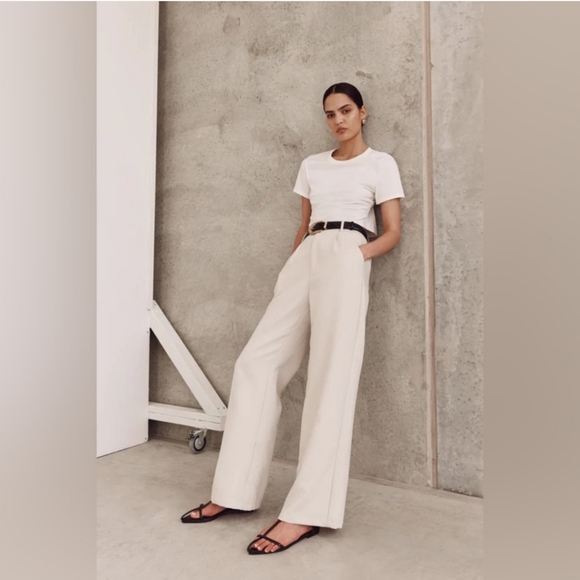 DISSH Pants - DISSH linen trousers high rise NWOT